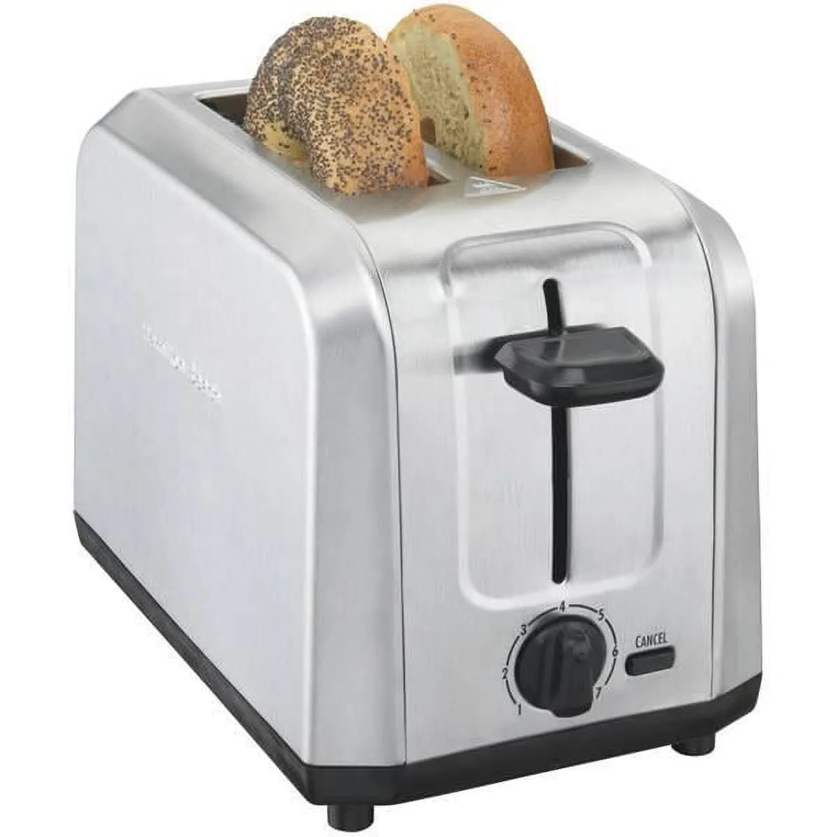 2-Slice Brushed Stainless Steel Toaster