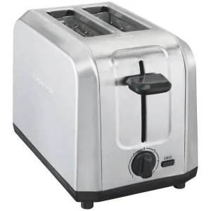 2-Slice Brushed Stainless Steel Toaster