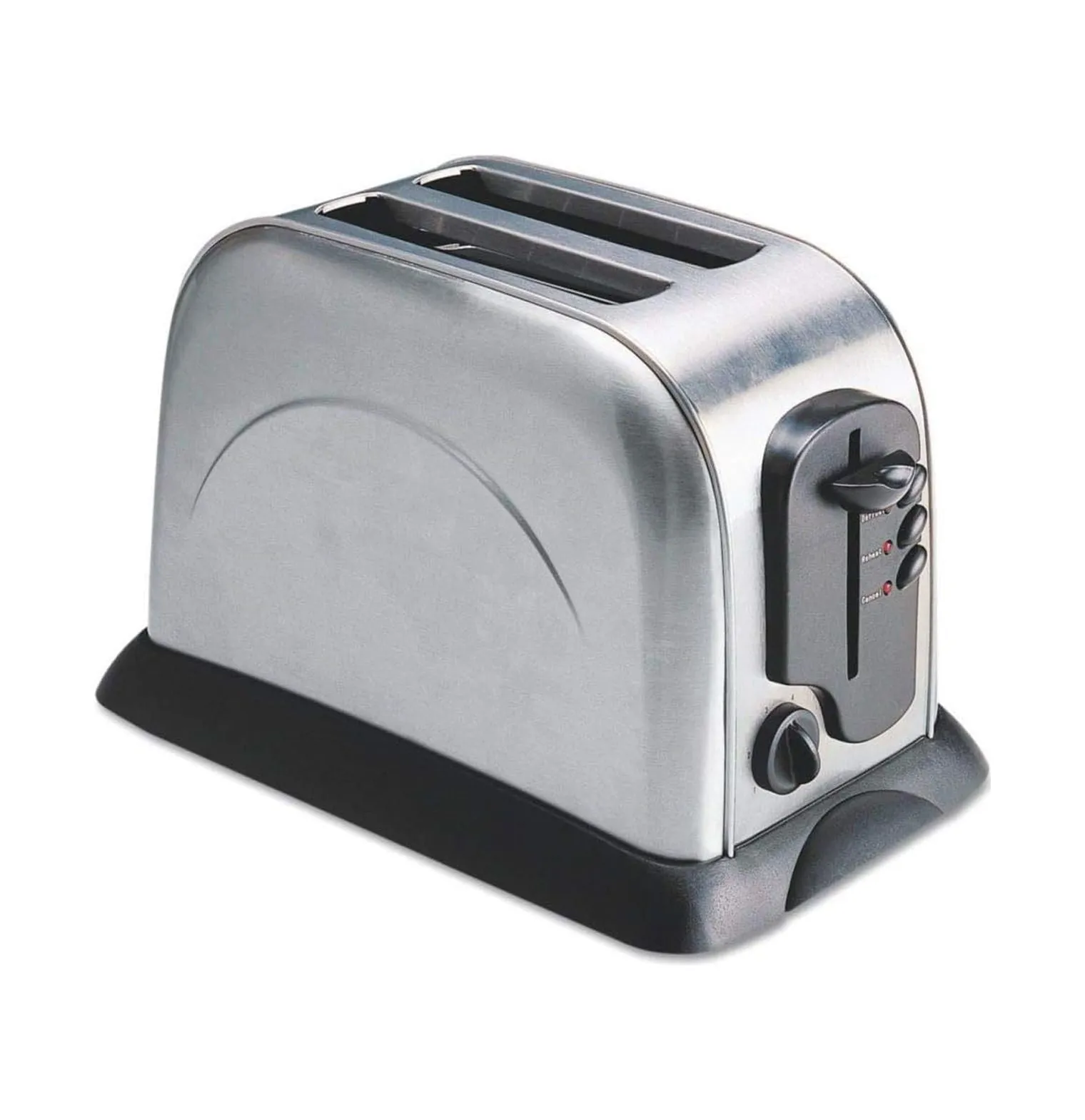 2-Slice Toaster with Adjustable Slot Width