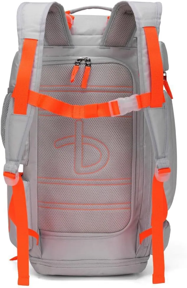 40L Extra Large Gym Backpack for Men, Big Gym Bag with Shoes Compartment, Waterproof Heavy Duty Duffel Bags, Men's Workout Backpacks for Outdoor Sport,Hiking,Camping,Travel