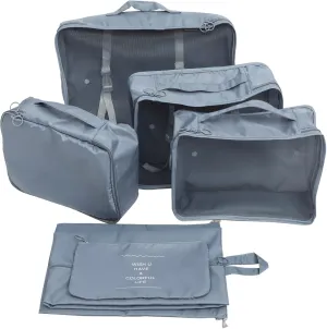 7pcs Luggage Packing Cubes Travel Packing Organizer Bag Set Cubes for Suitcases Bags for Business Hiking Camping