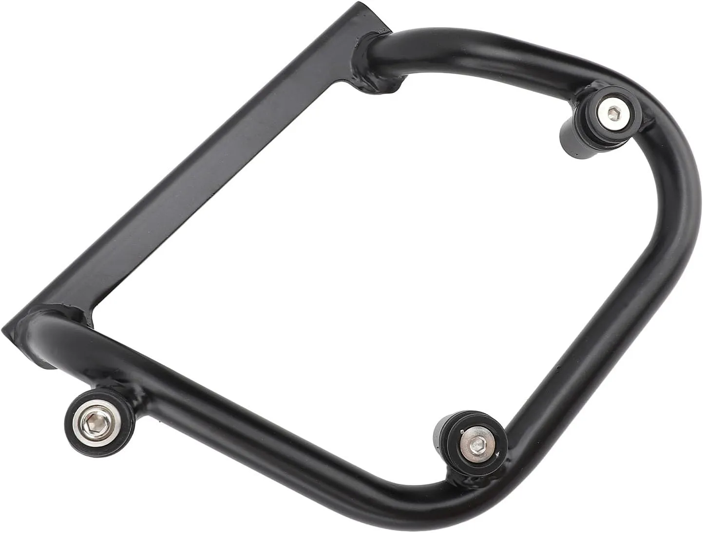Acouto 16mm Welded Iron Pipe Saddlebag Holder Bracket with Extra Storage Space for XSR 900 2022-2023, Easy Installation without Drilling or Cutting, (Left YS497BBZJ)