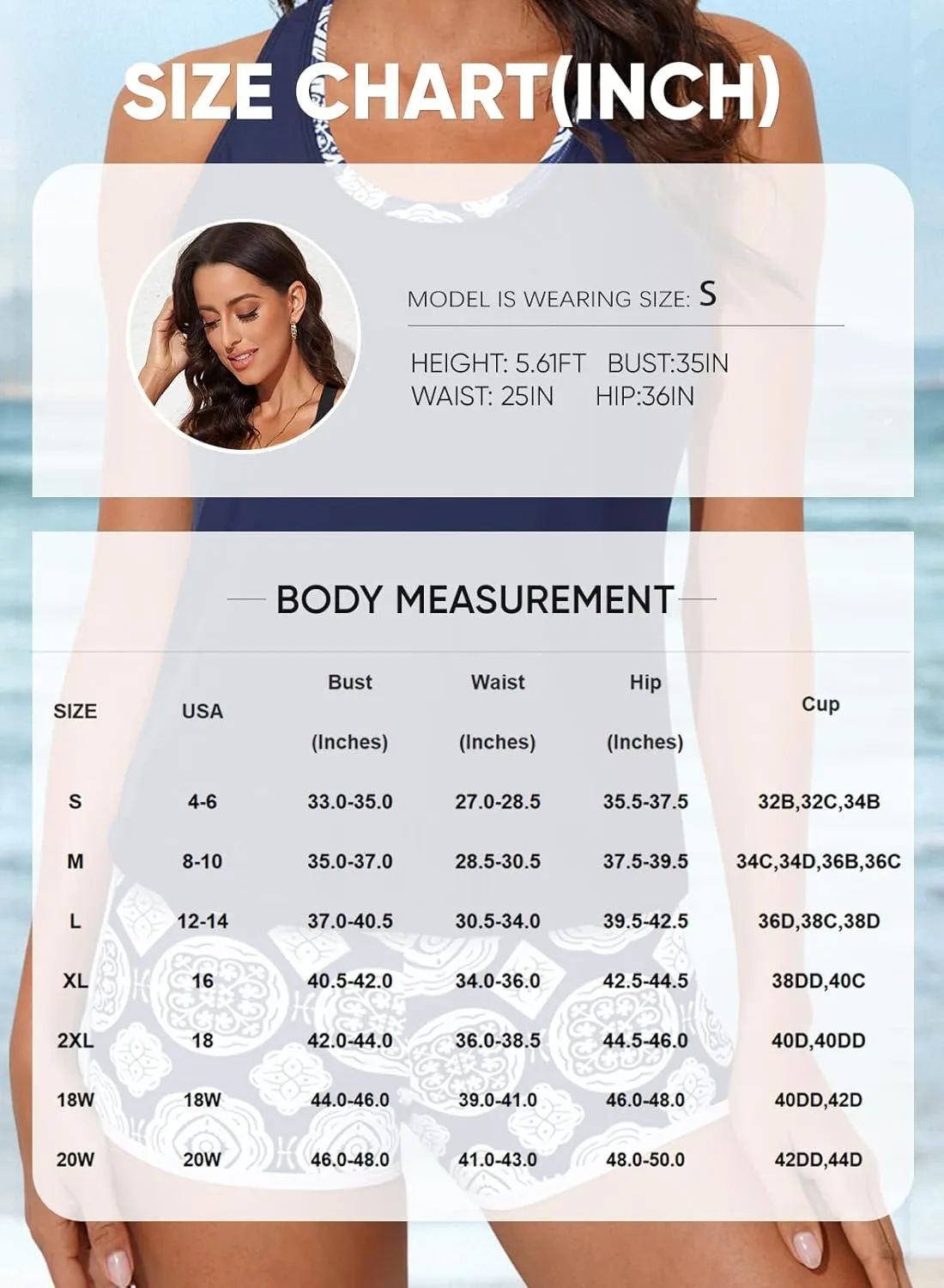 Aleumdr Womens Athletic 3 Piece Tankini Swimsuits with Shorts Swim Tank Tops with Sports Bra and Boyshorts Bathing Suits