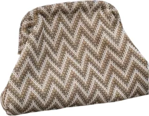 Boho Clutch Bag Knit Evening Party Clutch Purses Women Mini Handbag Beach 2025 Summer Fashion Trends Y2k Accessories