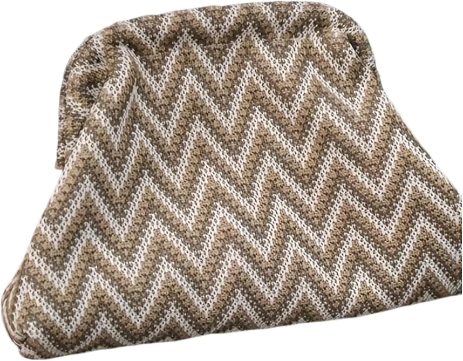 Boho Clutch Bag Knit Evening Party Clutch Purses Women Mini Handbag Beach 2025 Summer Fashion Trends Y2k Accessories