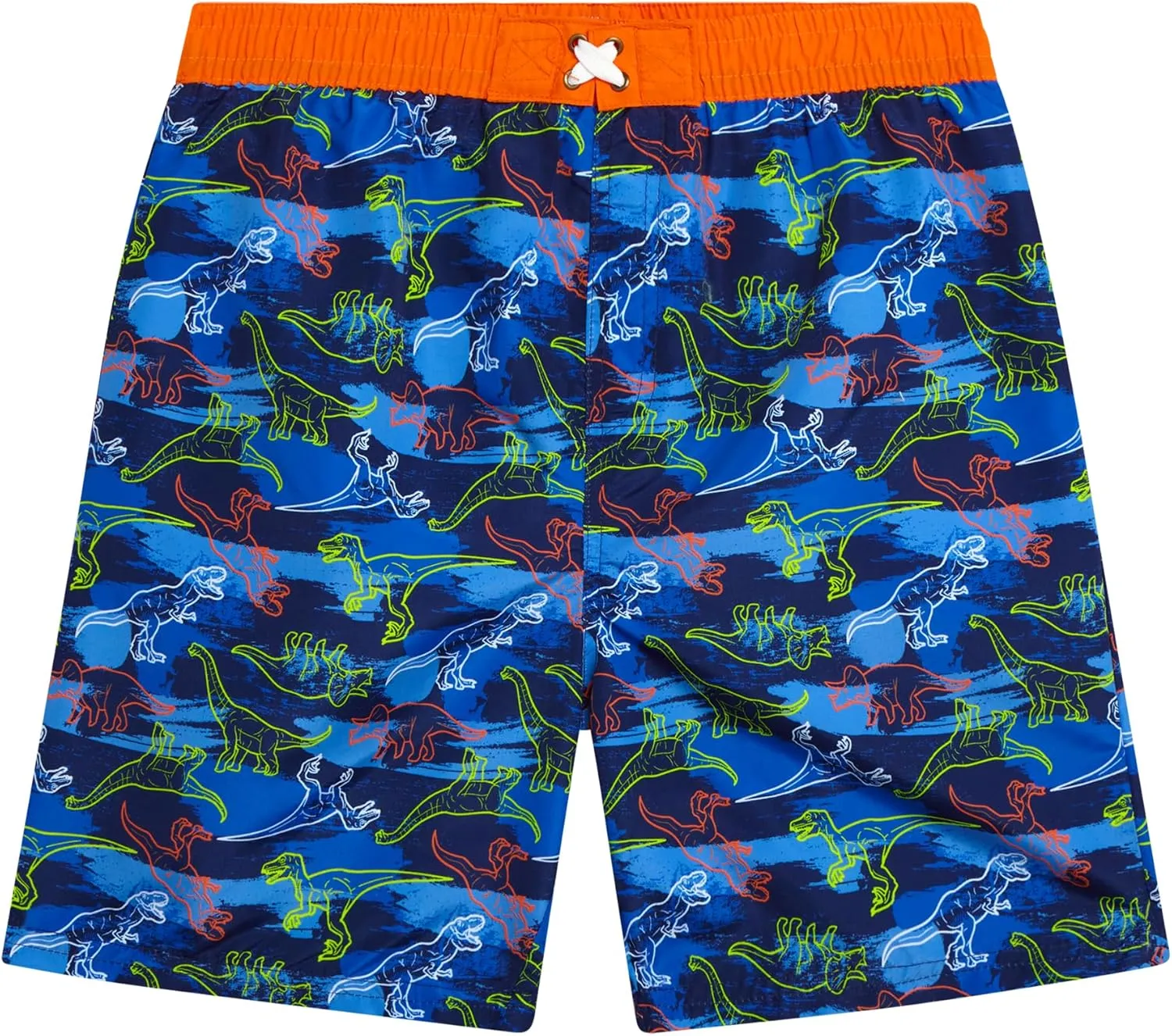 Boys Rash Guard Swimsuit Set  4-Piece Kids Short Sleeve Bathing Suit Swimwear Sets (Sizes: 5-12)