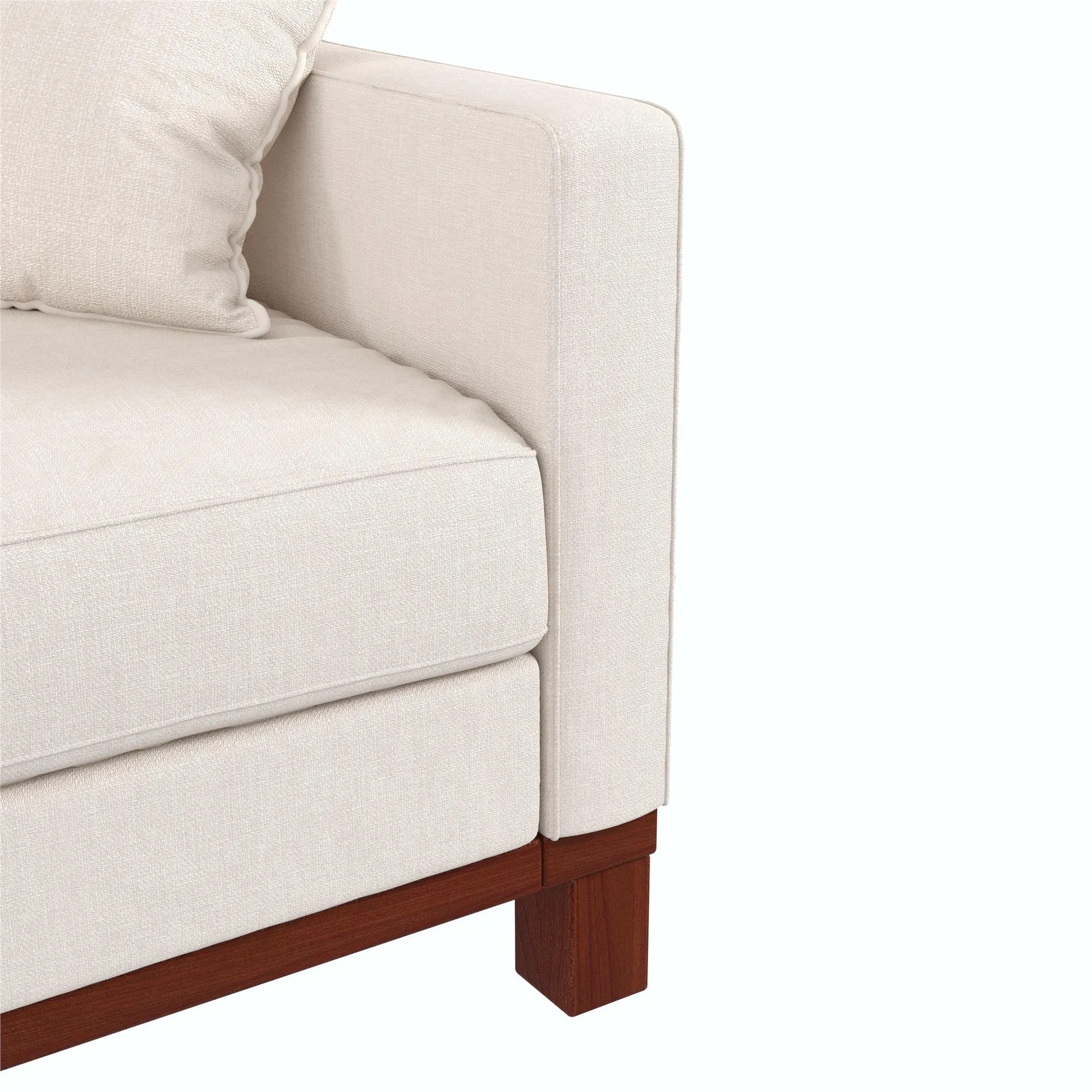 Brooklyn Upholstered Wood Base Sofa