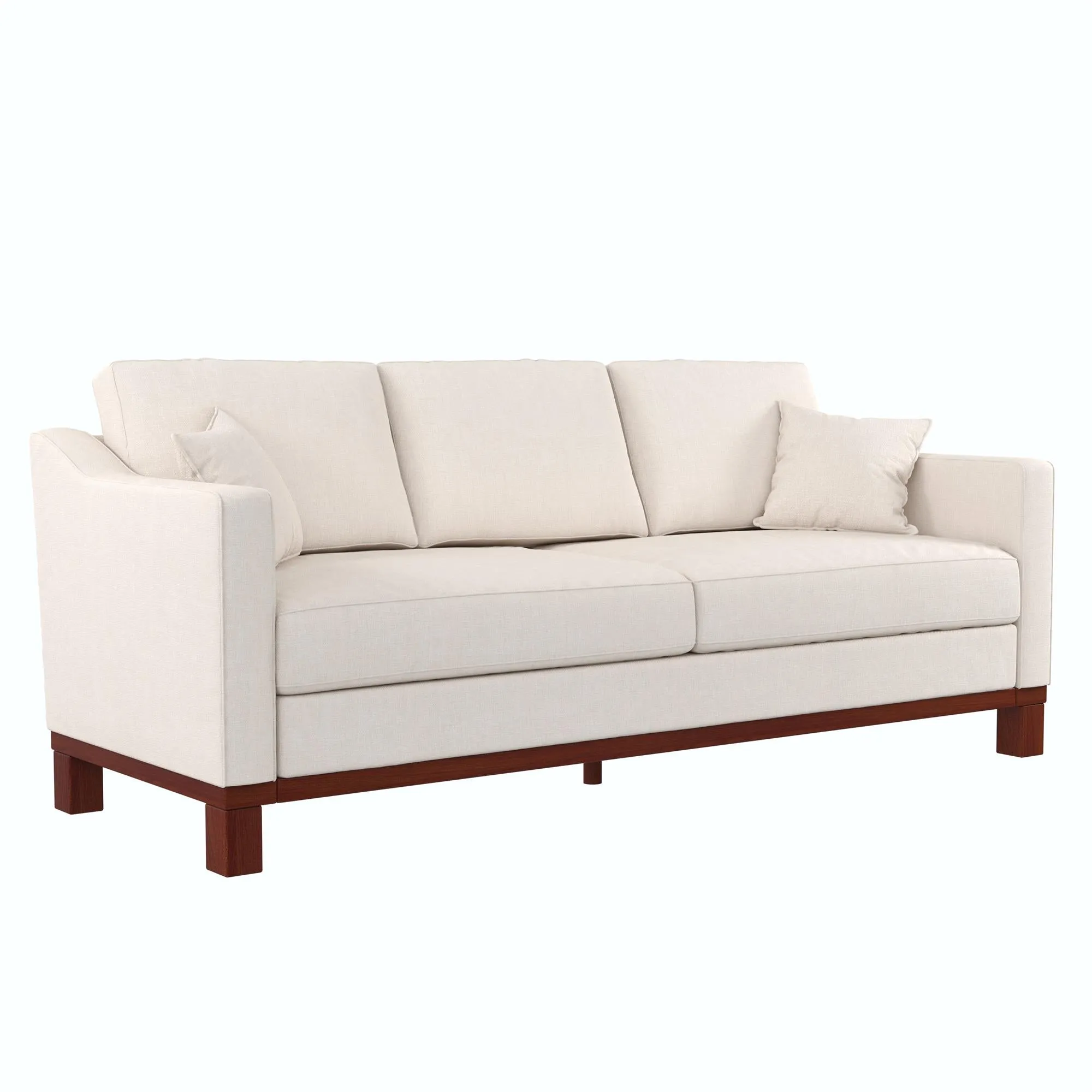 Brooklyn Upholstered Wood Base Sofa