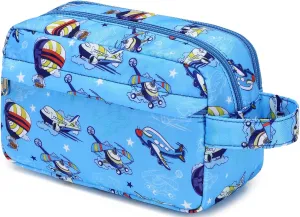 CAMTOP Kids Travel Toiletry Bag Cute Swim Bag for Boys Girls Waterproof for Toiletries Accessories Bathroom Stuff