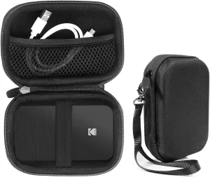 CaseSack Case for Kodak Smile, PRINTOMATIC, Kodak Mini Shot Instant Print Digital Camera, Instant Digital Printer, Also for Canon ivy 2, ivy, Ivy CLIQ Series, HP Sprocket 1st/ 2nd