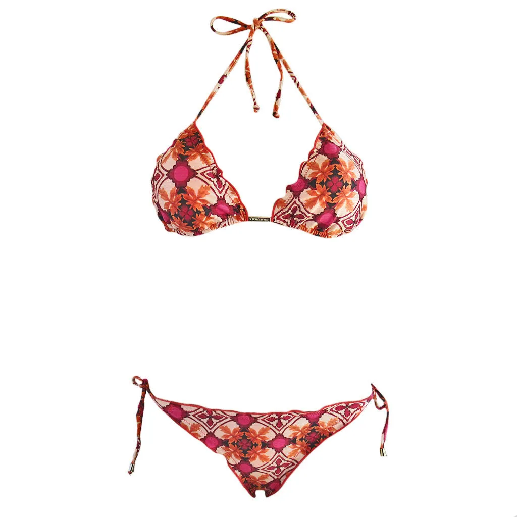 Cia Maritima Marrakesh Triangle Ripple String Bikini