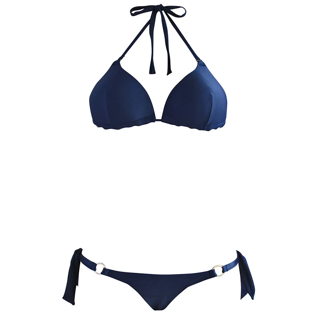 Cia Maritima Navy Wide Tie Bottom