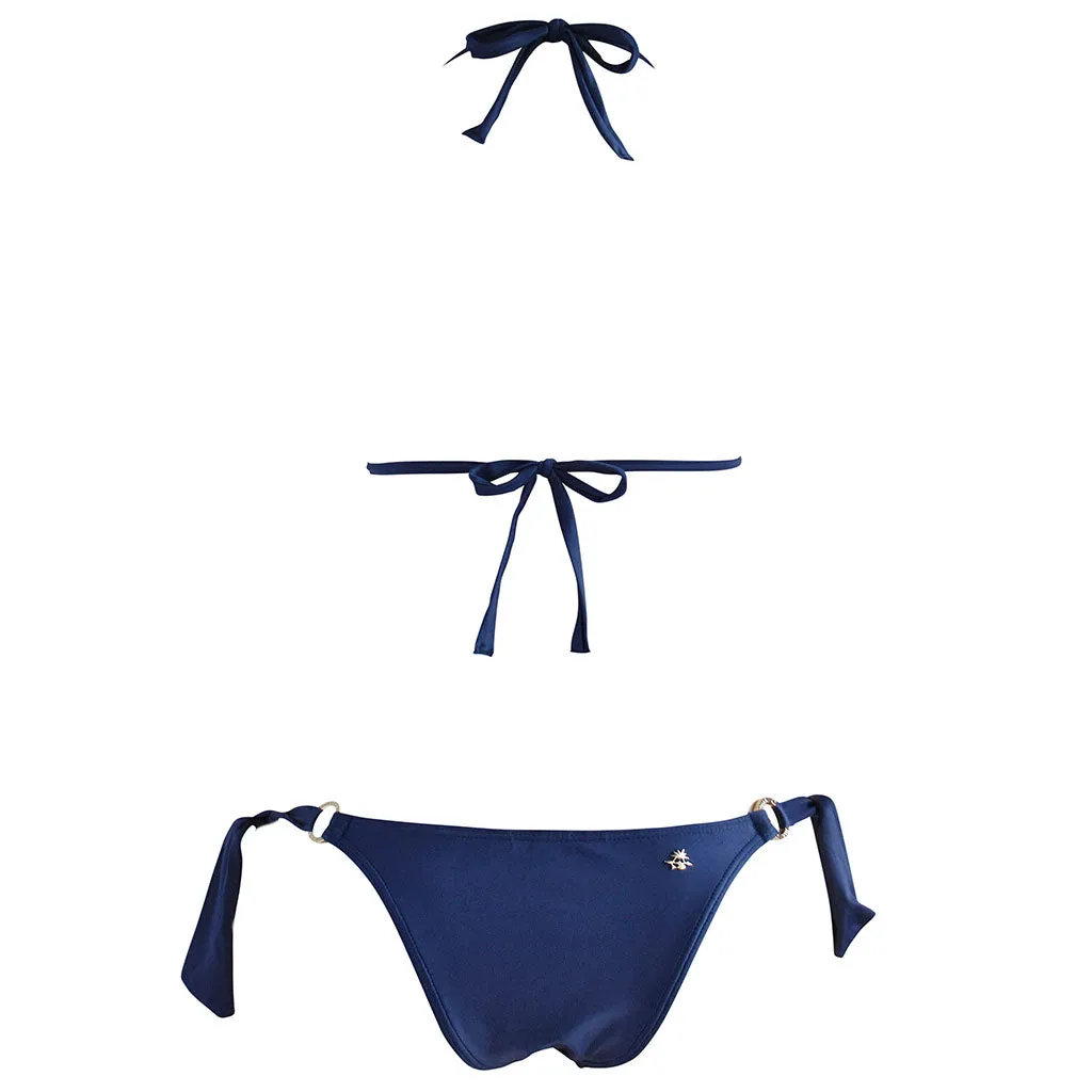 Cia Maritima Navy Wide Tie Bottom