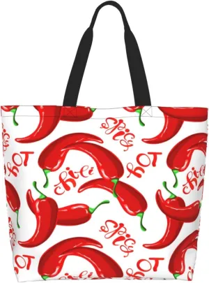 Colorful Sweet Pinks Donut Women's Tote Bag Large Capacity Single Shoulder Bags Handbag for Shopping Work