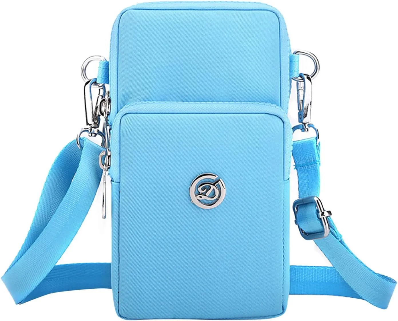 Crossbody Small Messenger Mini Wallet Card CellPhone For Women Handbag With Credit Shoulder Slots Purse (D, One Size)