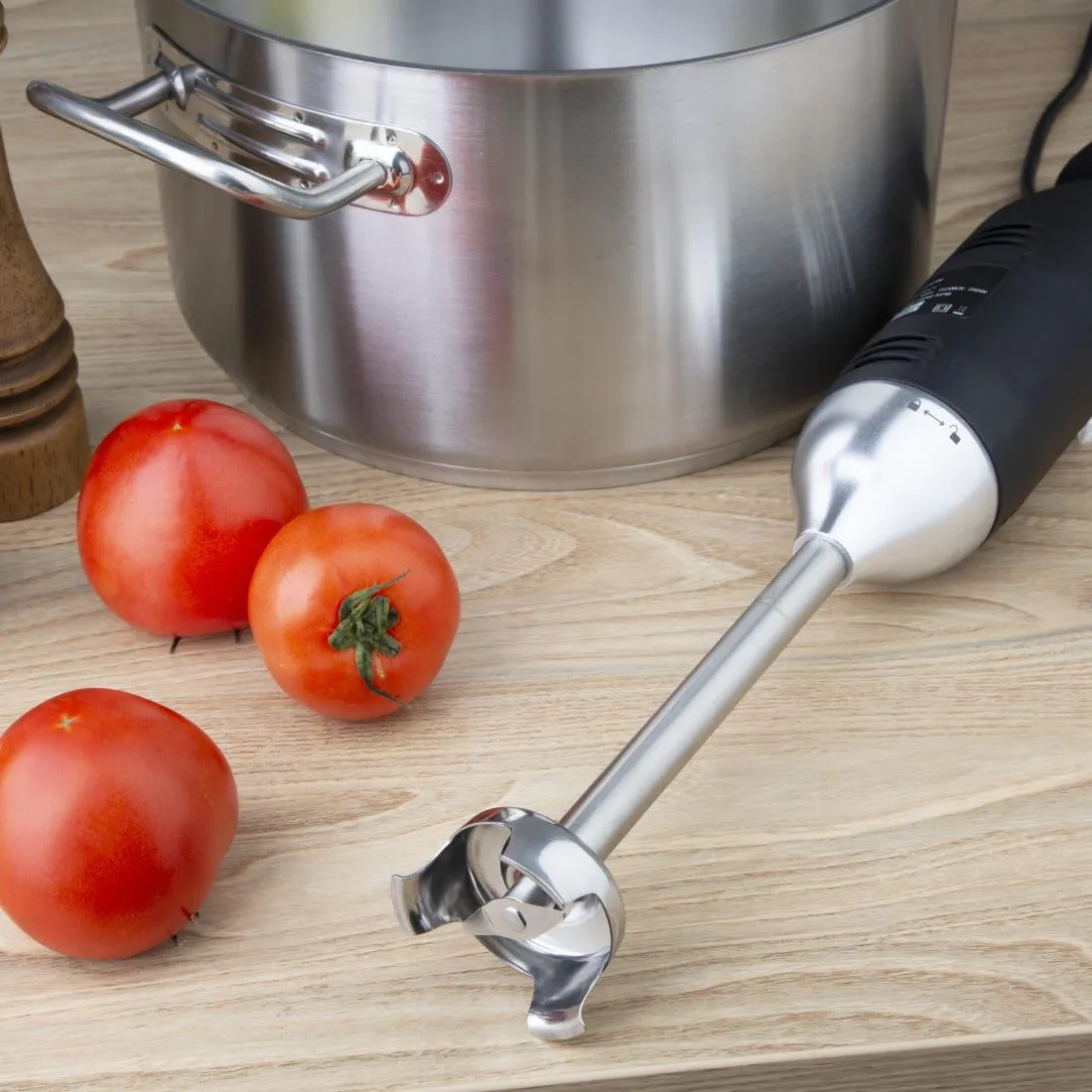 CU005 Nisbets Essentials Variable Speed Stick Blender 190mm Shaft