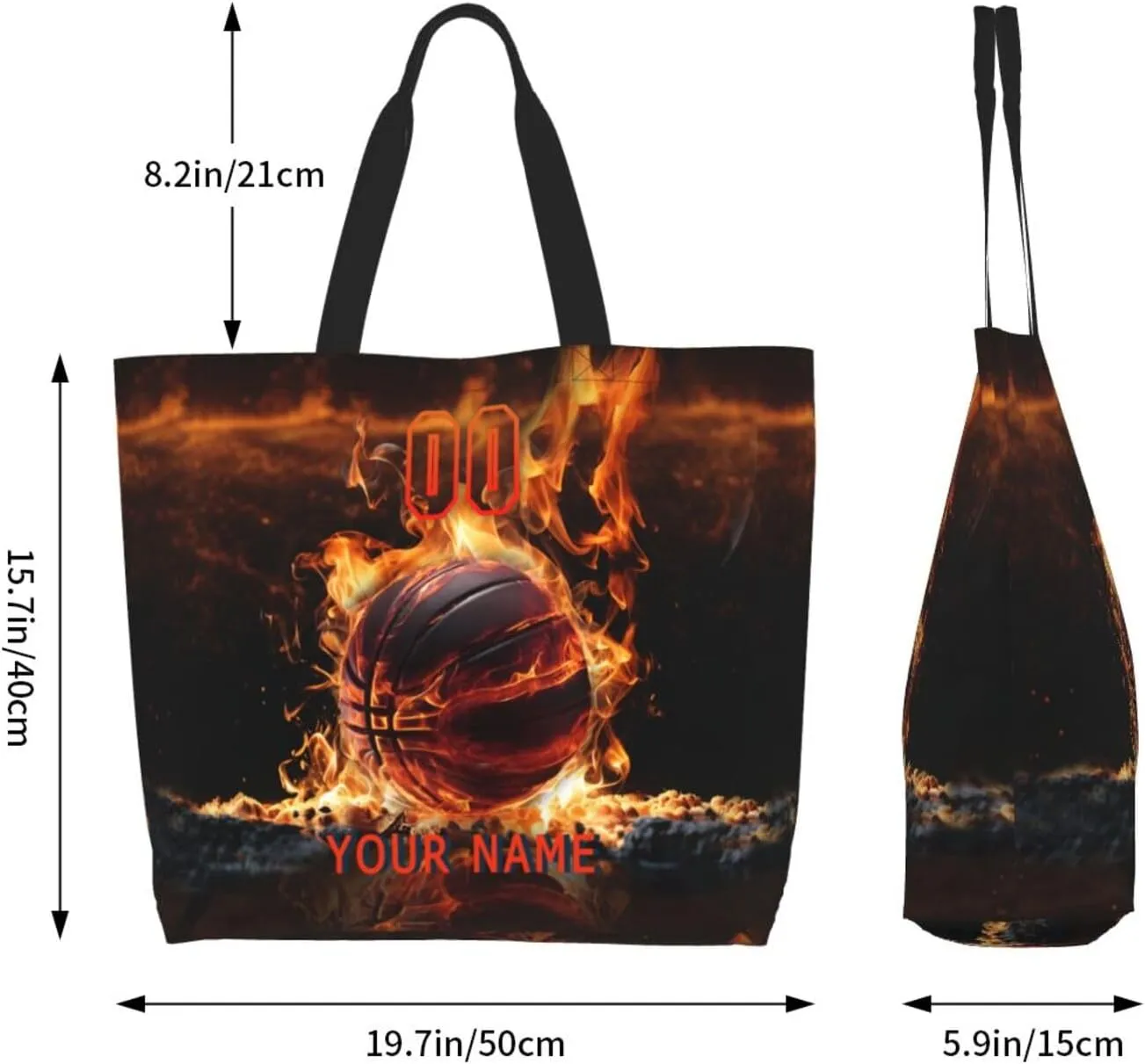 Custom Softball Tote Bag Shoulder Bag Softball Mom Handbag Shopping Bag Personalized Softball Mom Bag Tote Gifts For Women