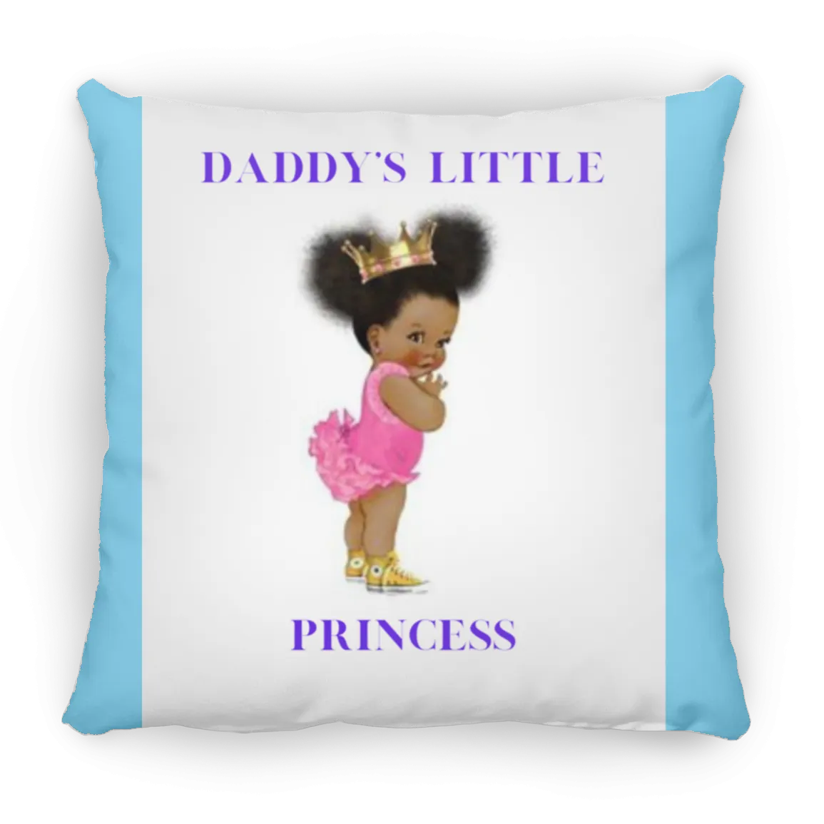 Daddy's Little Girl Large Square Pillow