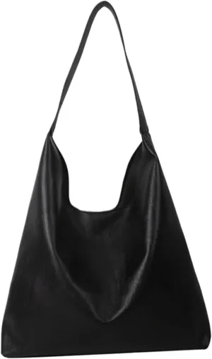 Fashion Luxury Design Advanced PU Leather Feel Soft Handbag Large Capacity Waterproof Underarm Tote Bag