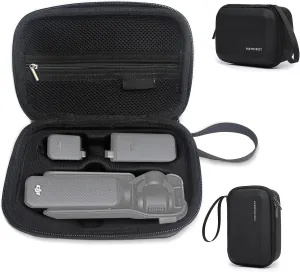 FiTSTILL Carrying & Protective Hard Shell Travel Storage Case Bag Compatible with Osmo Pocket 3 Creator Combo,Cameras Accessories Kit [Case Only]