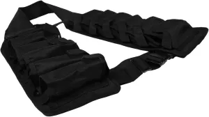 GANAZONO Beer Shoulder Strap Outdoor Barbecue Drink Party Belt Mountain Climbing Beer Shoulder Strap (black) Beer Accessories Beer Belt Bottle List Waist Portable 600d Oxford Cloth