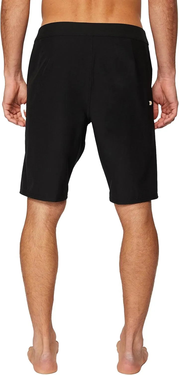 Hang Ten Mens 20 Inch Boardshorts - Men's Swim Trunks with Quick Dry Stretch Fabric and Pockets