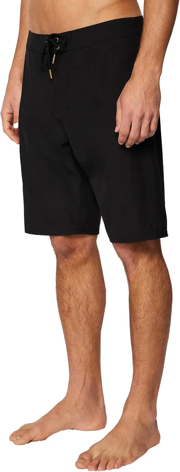Hang Ten Mens 20 Inch Boardshorts - Men's Swim Trunks with Quick Dry Stretch Fabric and Pockets
