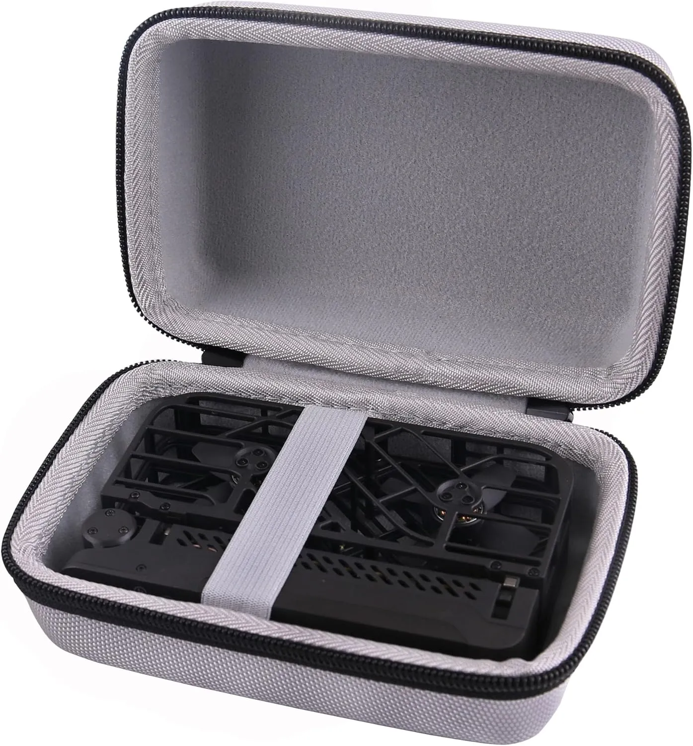 Hard EVA Carrying Case Compatible with HOVERAir X1 Drone with Camera Kit storage case (grey)