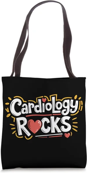 Heart Specialist Cardiologist and Cardiology Heart Doctor Tote Bag