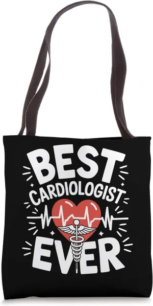 Heart Surgeon Cardiology and Cardiologist for Heart Doctor Tote Bag