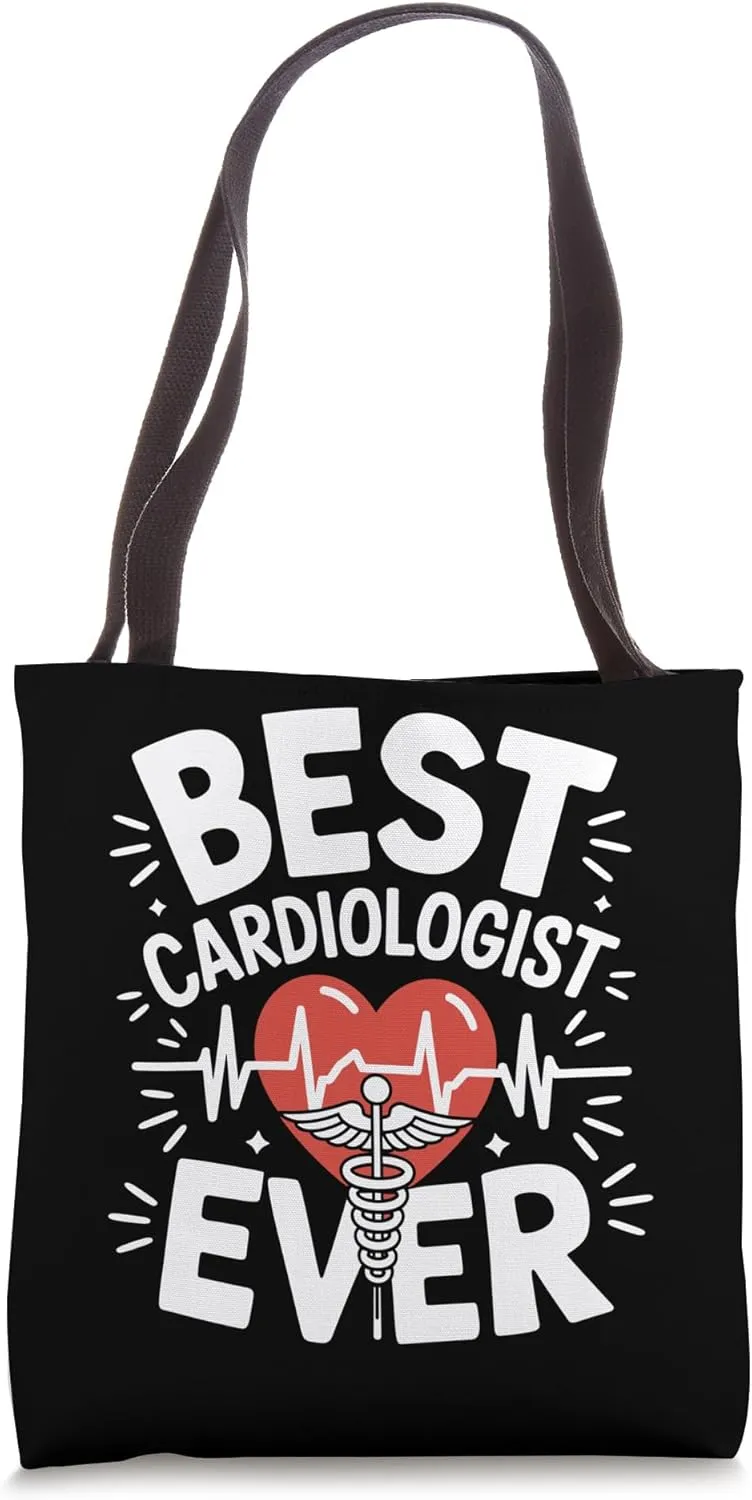 Heart Surgeon Cardiology and Cardiologist for Heart Doctor Tote Bag