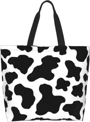 Hot Pinks Zebra Leopard Animal Stripes Women's Tote Bag Large Capacity Single Shoulder Bags Handbag for Shopping Work