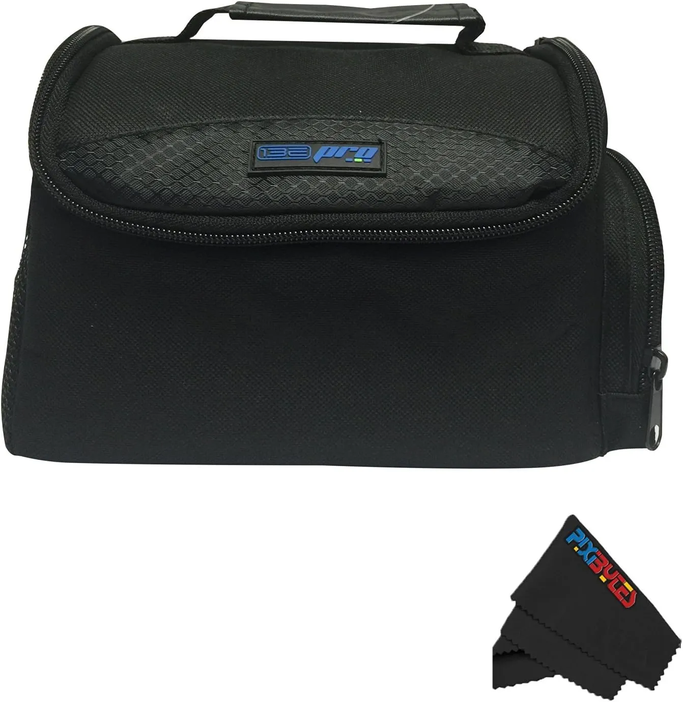 I3ePro Medium Soft Padded Digital SLR Camera Travel Case/Bag with Clip-on Detachable For Nikon P900 B500 D3500 D5600 D7500, Canon EOS T6 T7i T5 4000D 80D, Sony A73 Mirrorless Camera