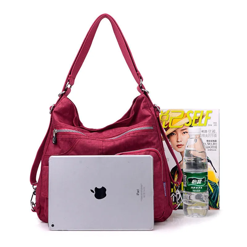 Imogen  Designer Handtasche aus wasserfestem Bylon-Stoff mit groem Fassungsvermgen