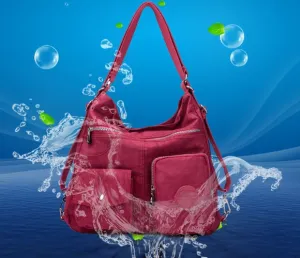 Imogen  Designer Handtasche aus wasserfestem Bylon-Stoff mit groem Fassungsvermgen