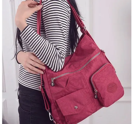 Imogen  Designer Handtasche aus wasserfestem Bylon-Stoff mit groem Fassungsvermgen