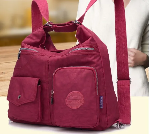 Imogen  Designer Handtasche aus wasserfestem Bylon-Stoff mit groem Fassungsvermgen