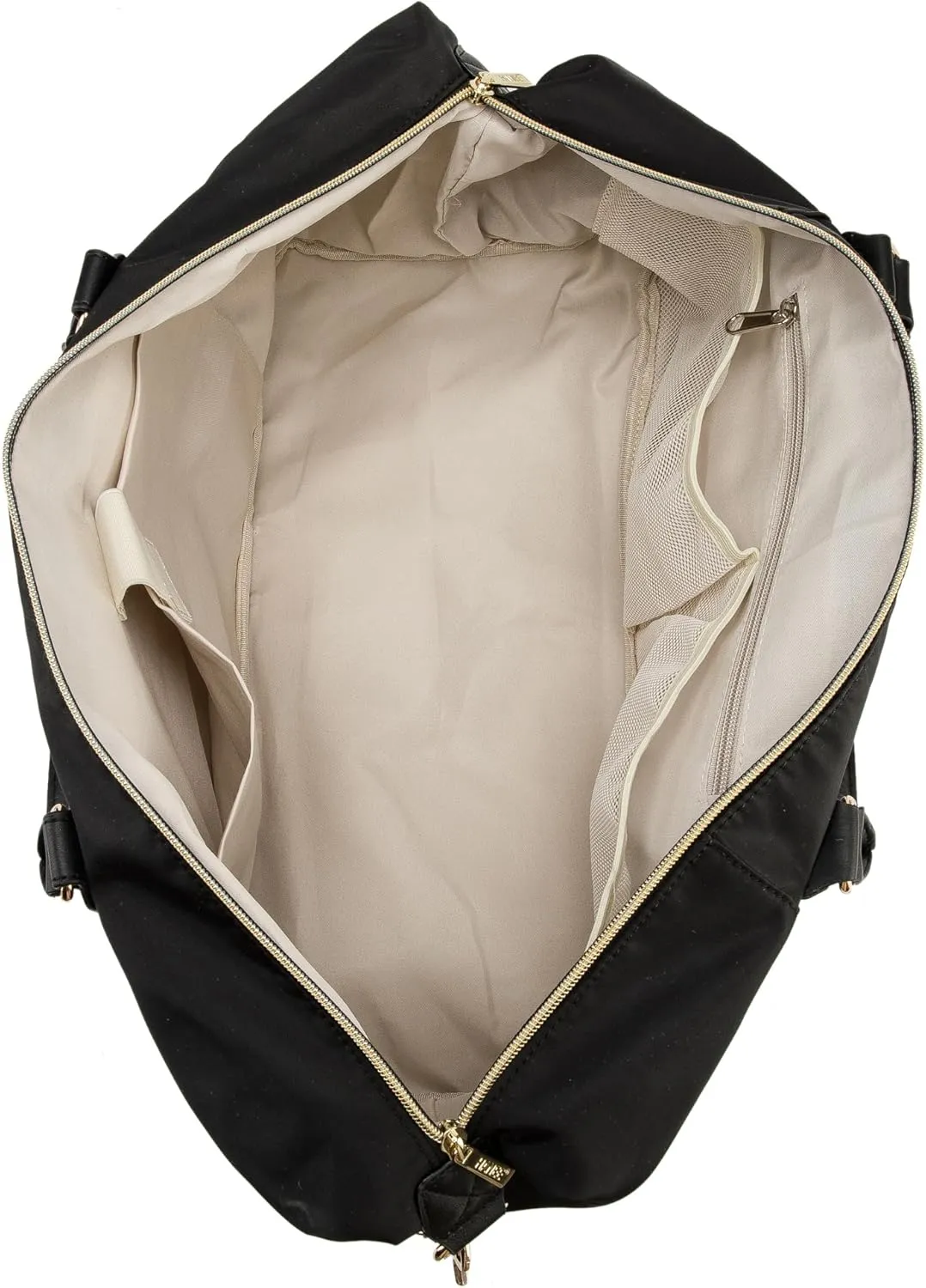 Kinmac Travel Duffel - Overnight Weekender & Sports Gym Bag, Carry-on Tote (Black)