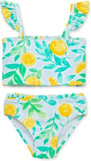 Little Me Baby Girl's UPF 50  Sun Protection One Piece Swimsuit