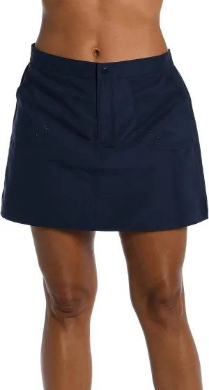 Maxine Of Hollywood Women's 5" Woven Swim Boardshorts