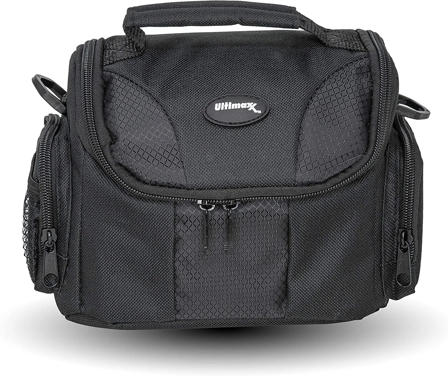 Medium Soft Padded Digital SLR Camera Travel Case/Bag with Clip-on Detachable and Adjustable Strap for Nikon D3000, D3100, D3200, D3300, D3400, D5000, D5100, D5200, D5300, D5500, D5600 DSLR Cameras