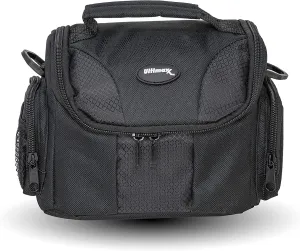 Medium Soft Padded Digital SLR Camera Travel Case/Bag with Clip-on Detachable and Adjustable Strap for Nikon D3000, D3100, D3200, D3300, D3400, D5000, D5100, D5200, D5300, D5500, D5600 DSLR Cameras