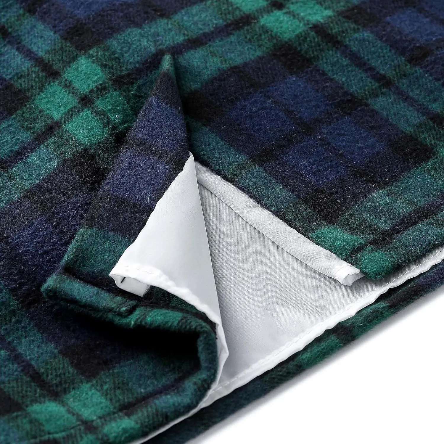 Midi Plaid Skirts for Women High Waisted Knee Length Wool Skirt 2024 Trendy Slim Fit Fall Winter Bodycon Wrap Skirt