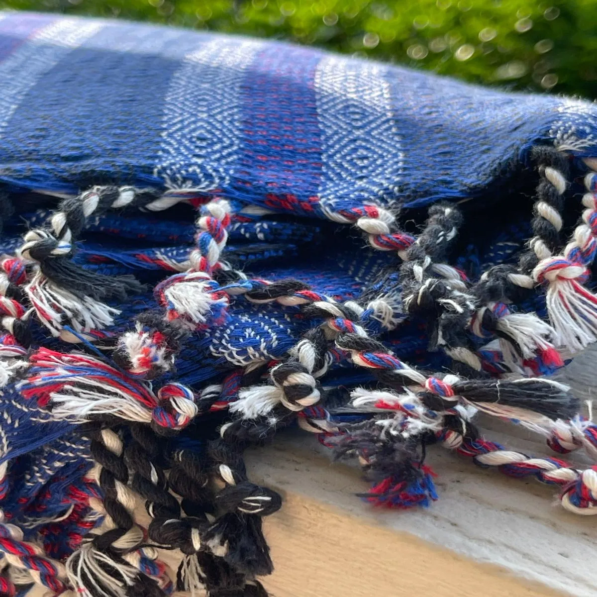 Midnight Blues Turkish Towel