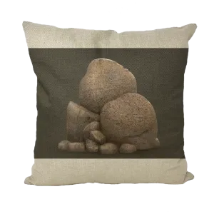 Rocks Throw Pillows