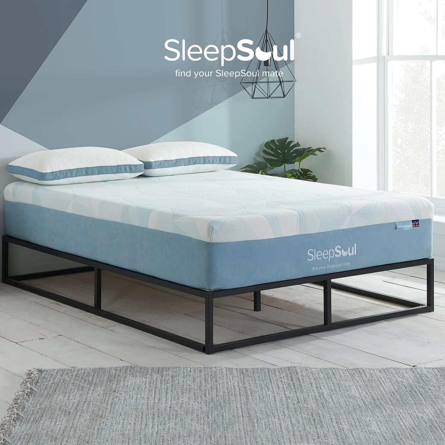 SleepSoul Enigma 800 3 zone Pocket Pocket Spring Mattress 200X200