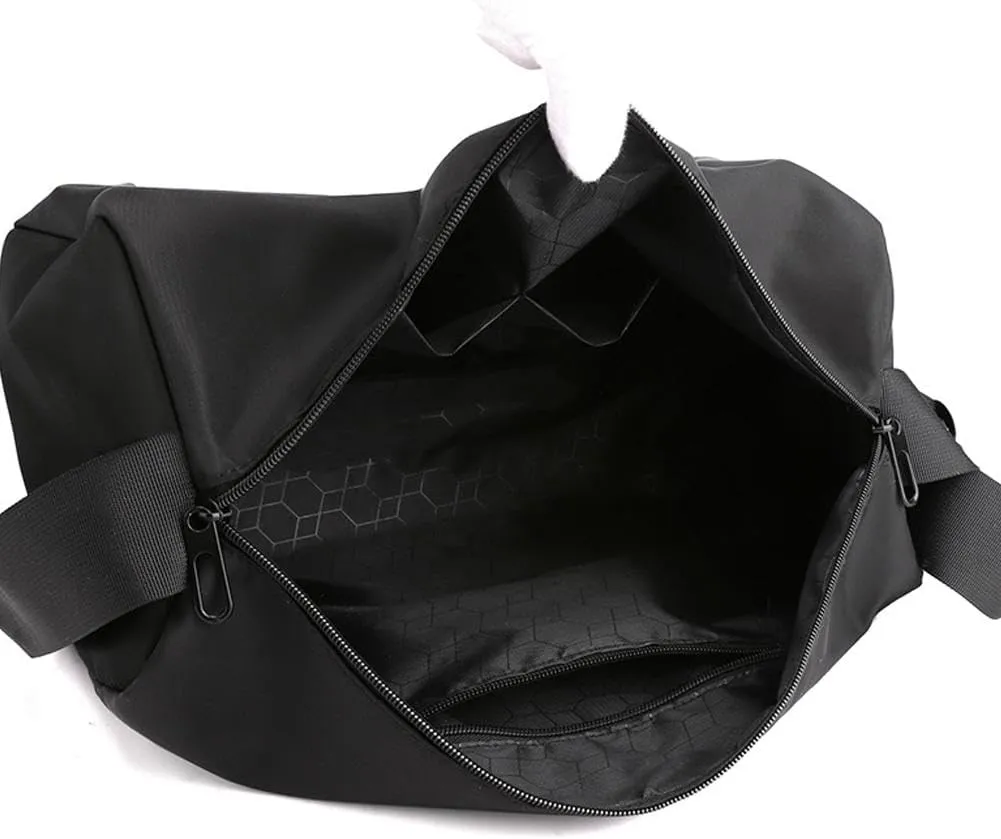 Small Sports Gym Bag,Waterproof Workout Bags Mini Duffle Bag for Men and Women,Lightweight Gym Travel Bag Yoga Exercise Bag with Wet Pocket and Shoes Compartment