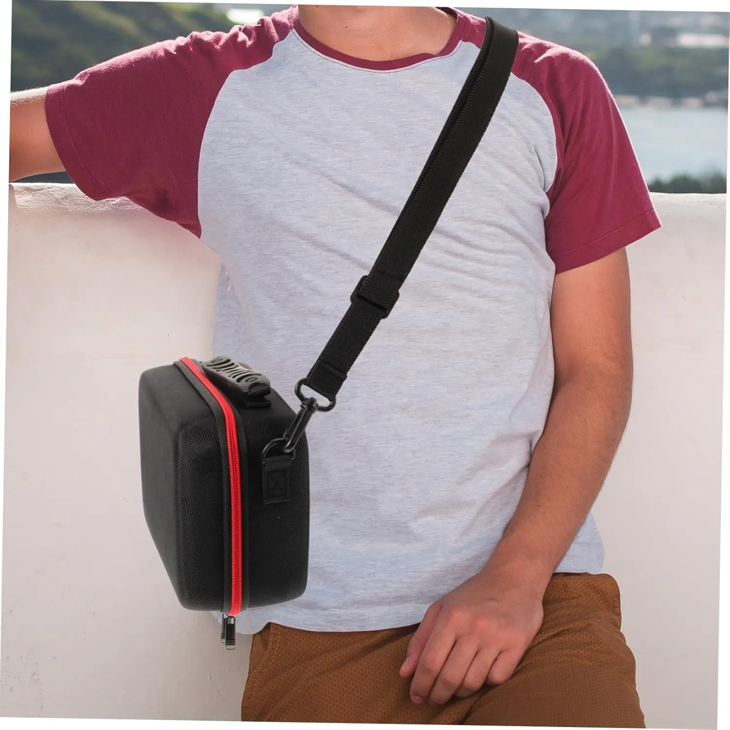 Small Travel Camera Bag Durable Splashproof DIY Storage Pouch for DSLR with Compartments S for Organizing Digital Equipment the Go