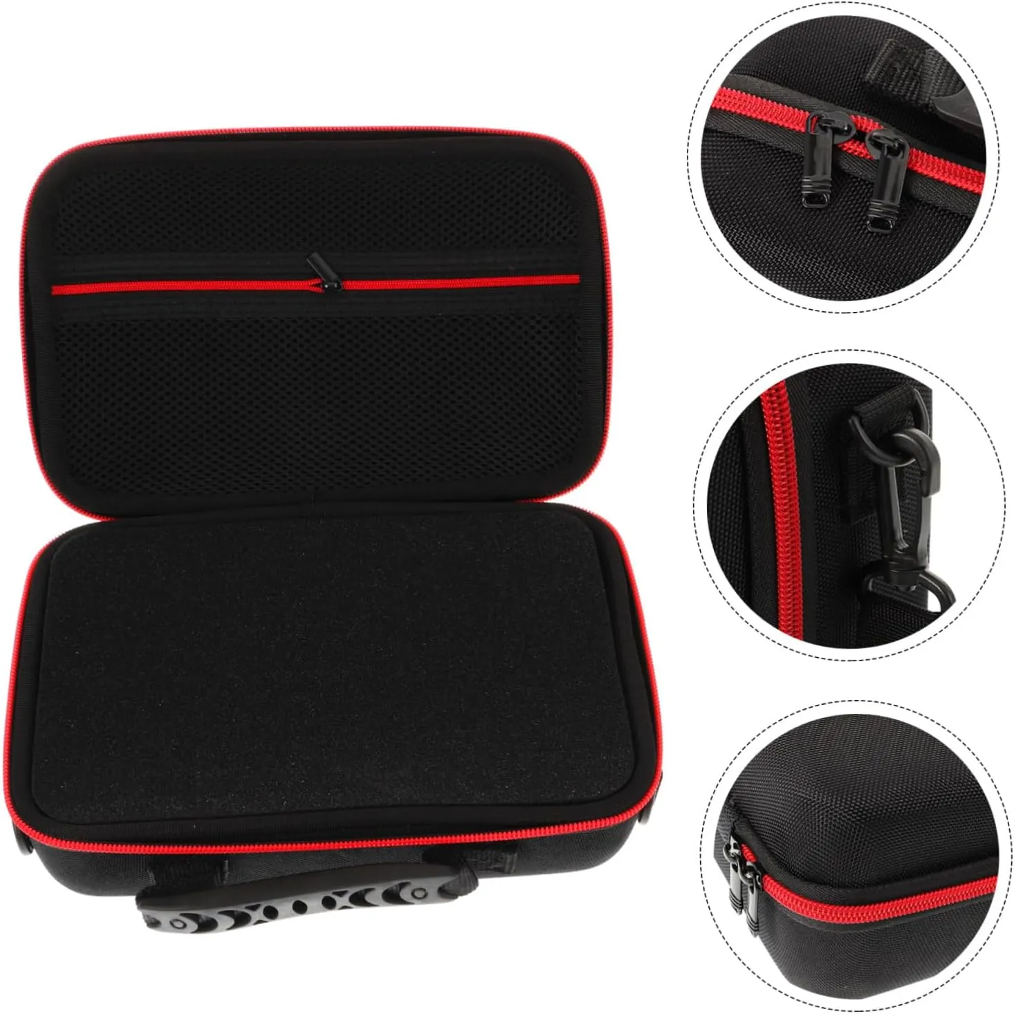 Small Travel Camera Bag Durable Splashproof DIY Storage Pouch for DSLR with Compartments S for Organizing Digital Equipment the Go