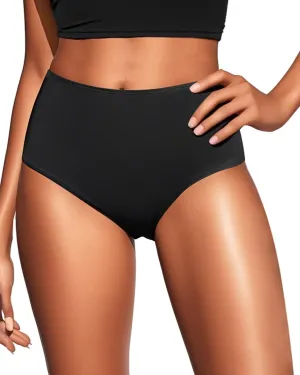 Tempt Me Women's High Waist Bikini Bottom - Full Coverage Bathing Suit Swim Bottom 2025 Swimsuit Swimwear